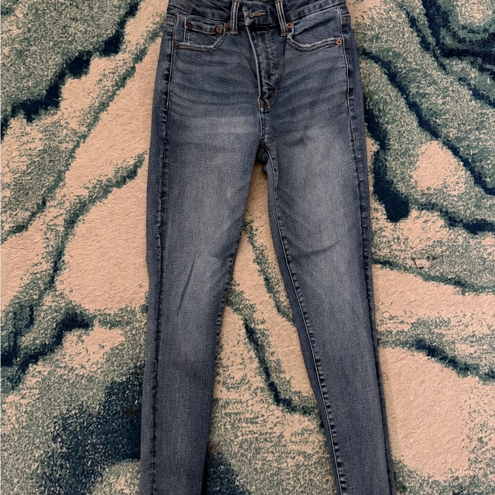 American Eagle Outfitters Women's Skinny Jeans in Blue